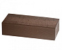 Кирпич - Облицовочный кирпич Облицовочный Одинарный  : М-500 размером 120x250x65. Цвет коричневый, производство ЛСР 